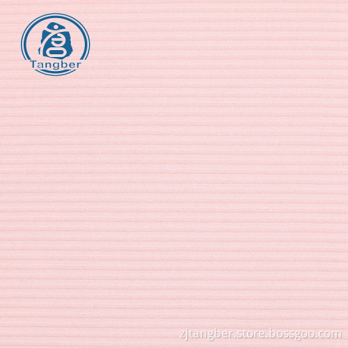 Vente en gros tissu spandex de coton jersey simple côtelé